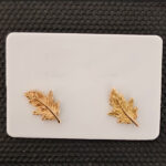 گوشواره میخی برگ - Image 2